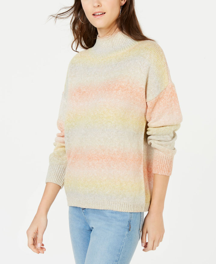 Ombre Turtleneck Sweater