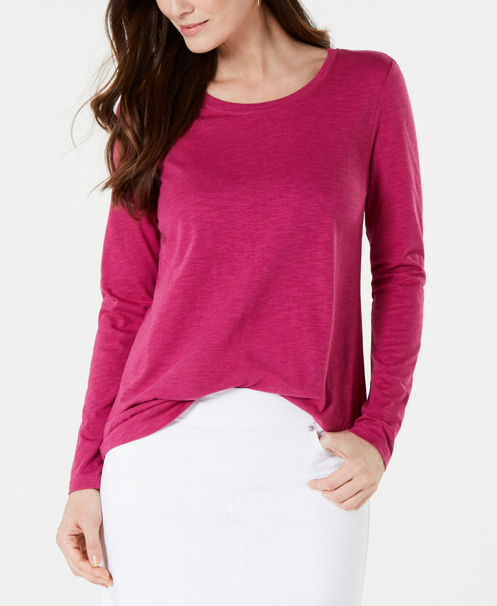 Long-Sleeve Crewneck Top