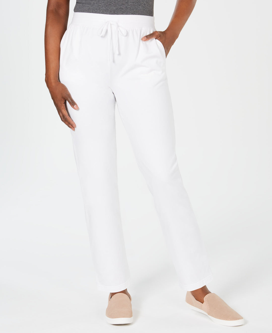 Petite Drawstring Active Pants