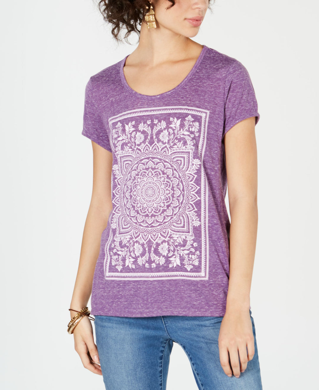 Style & Co Graphic Print T-Shirt