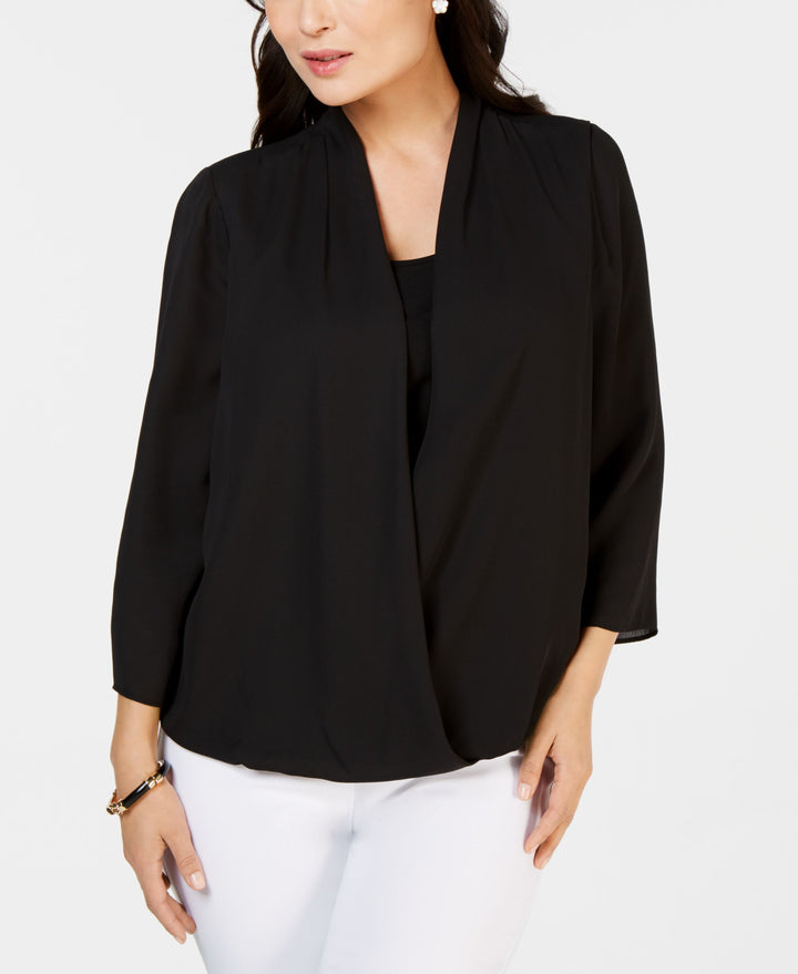 Petite Surplice Top