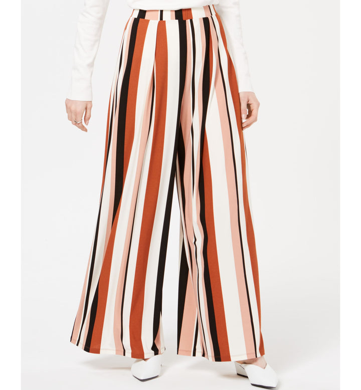 Bar III Printed Knit Wide Leg Pants