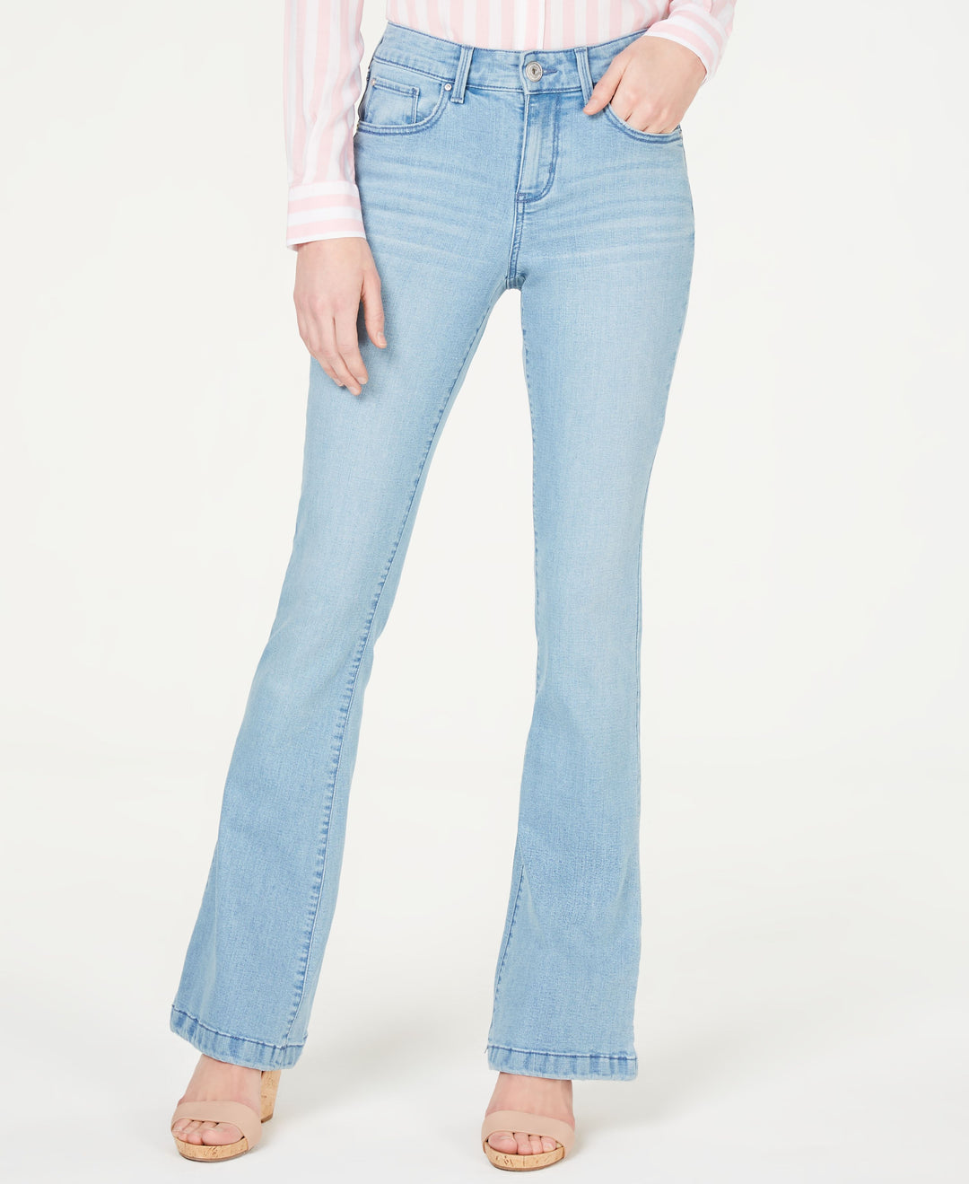 I.N.C. Petite Flare-Leg Jeans