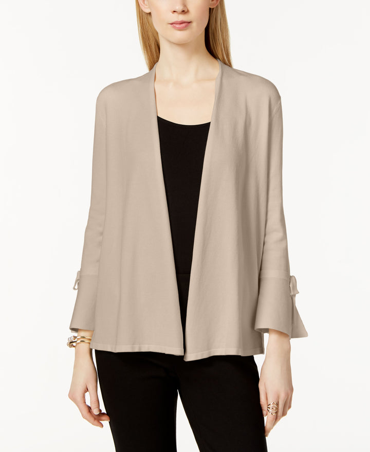 Petite Tie-Sleeve Cardigan