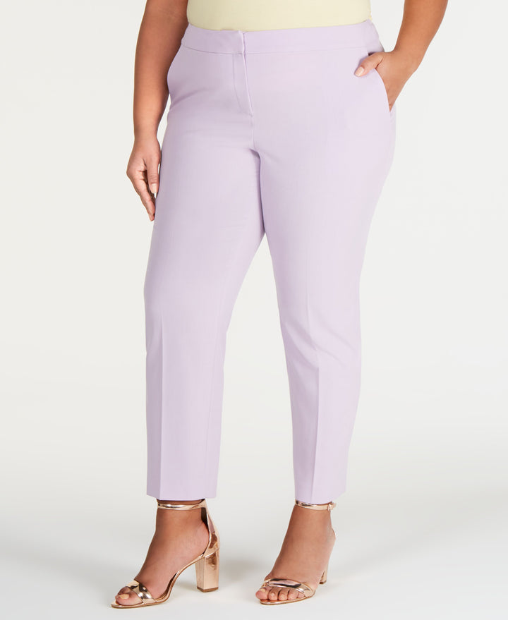 Trendy Plus Size Bi-Stretch Pants