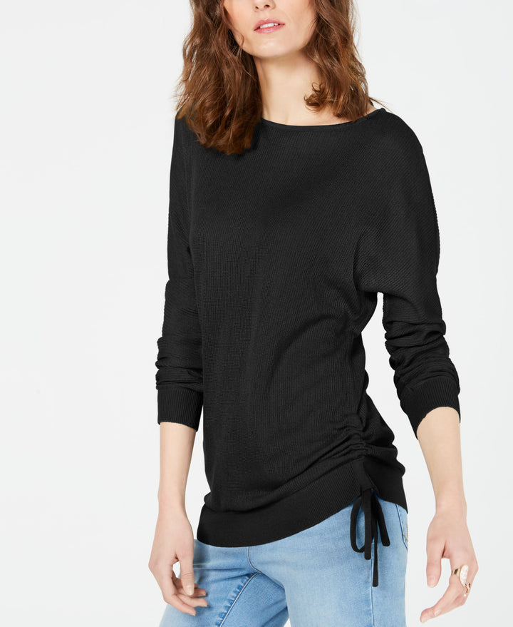Drawstring Dolman Sweater