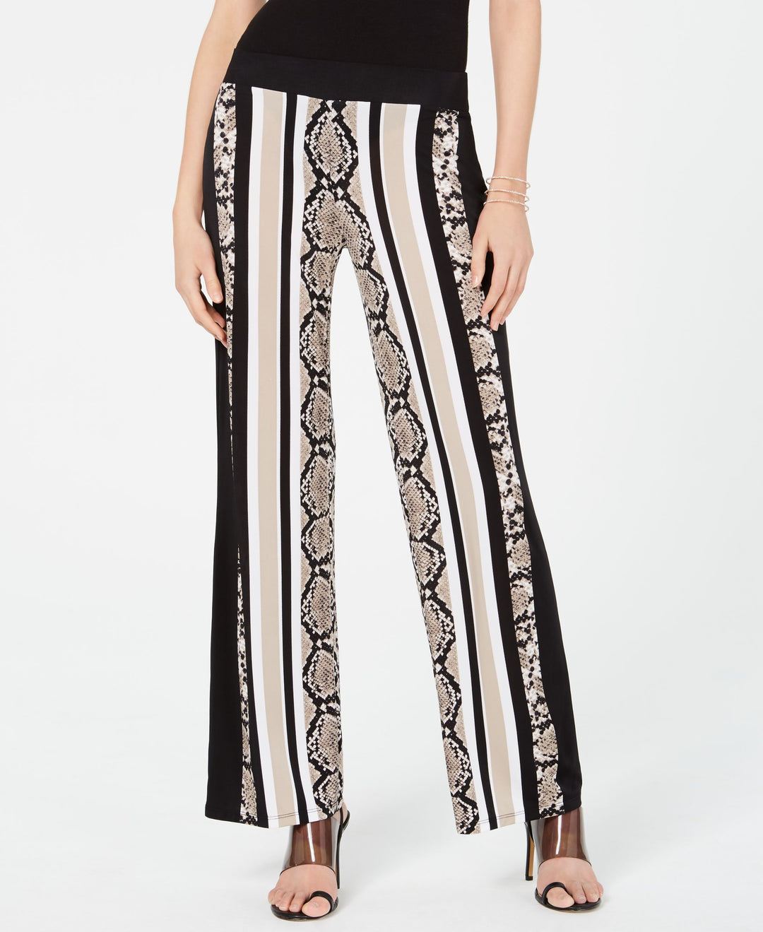 INC Printed Pull-On Pants