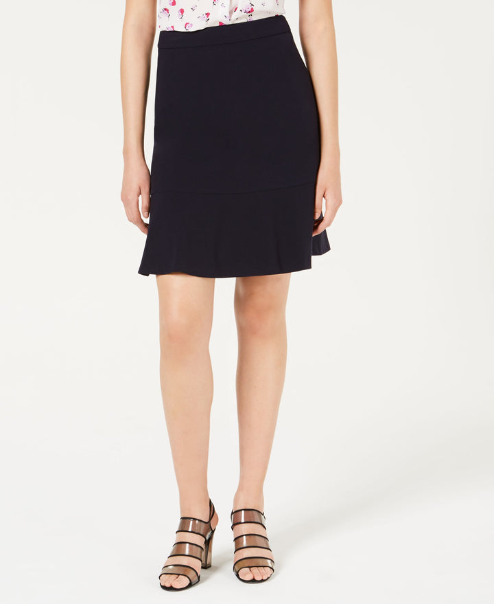 Bi-Stretch Ruffle Skirt