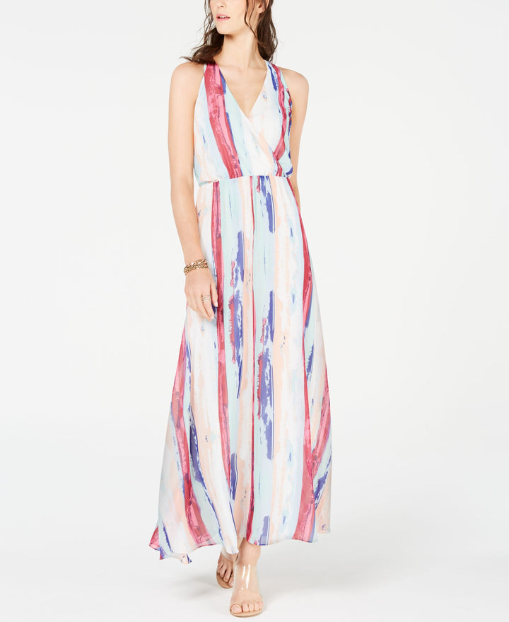 Petite Rainbow Maxi Dress