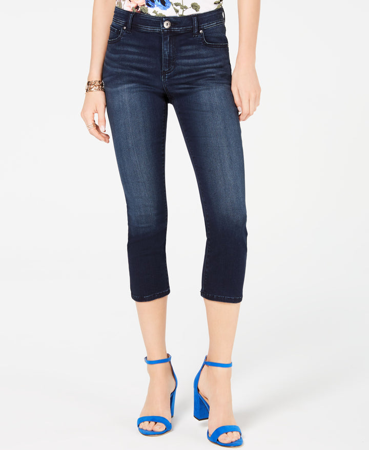 INC INCFinity Stretch Cropped Jeans in Curvy