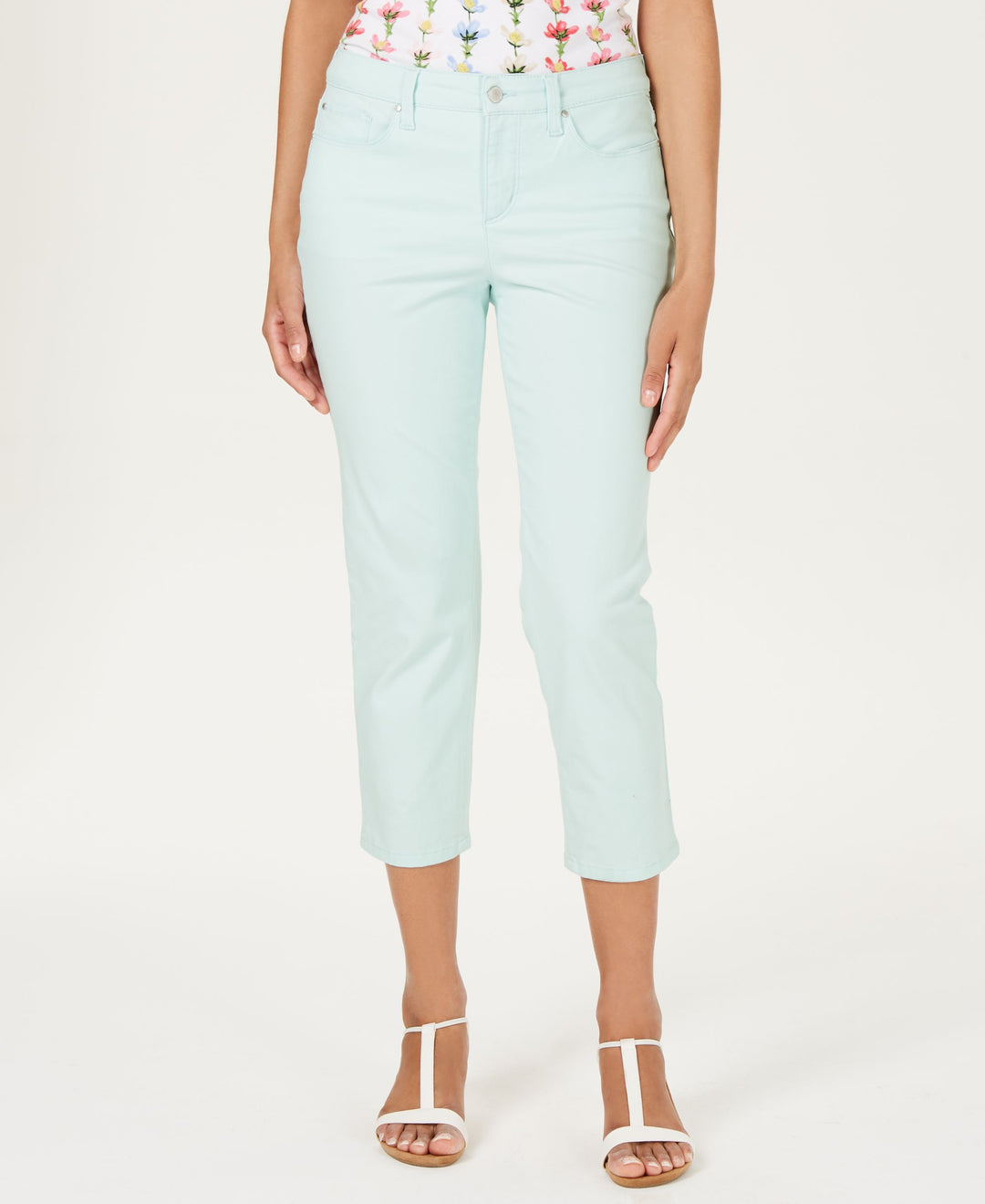 Petite Tummy-Control Bristol Capri Jeans