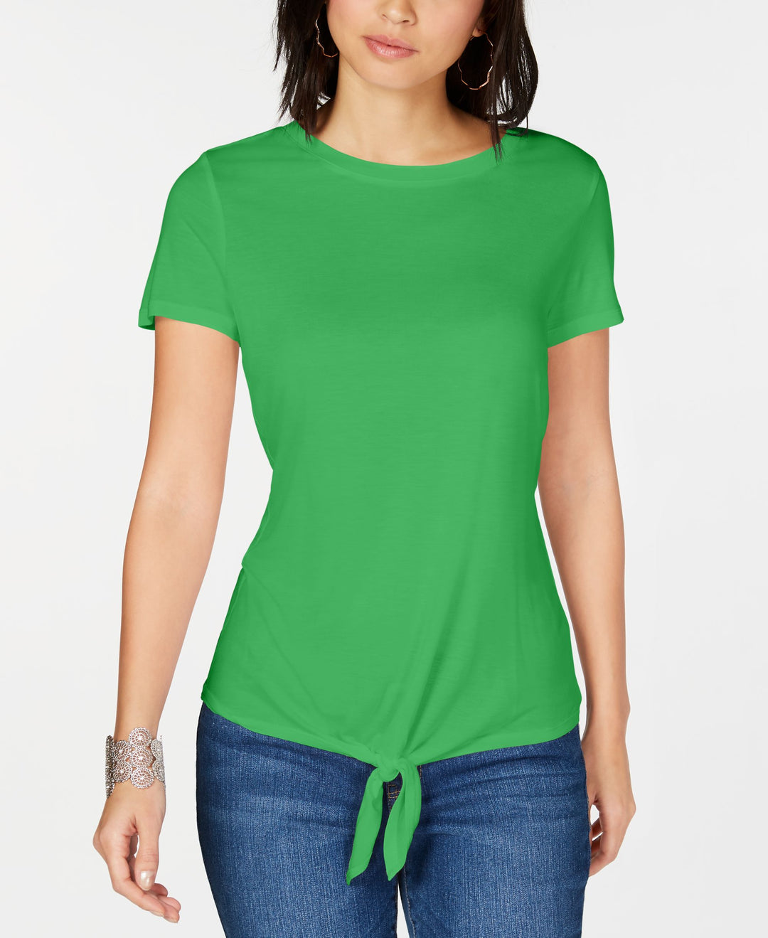 Tie Front T-Shirt