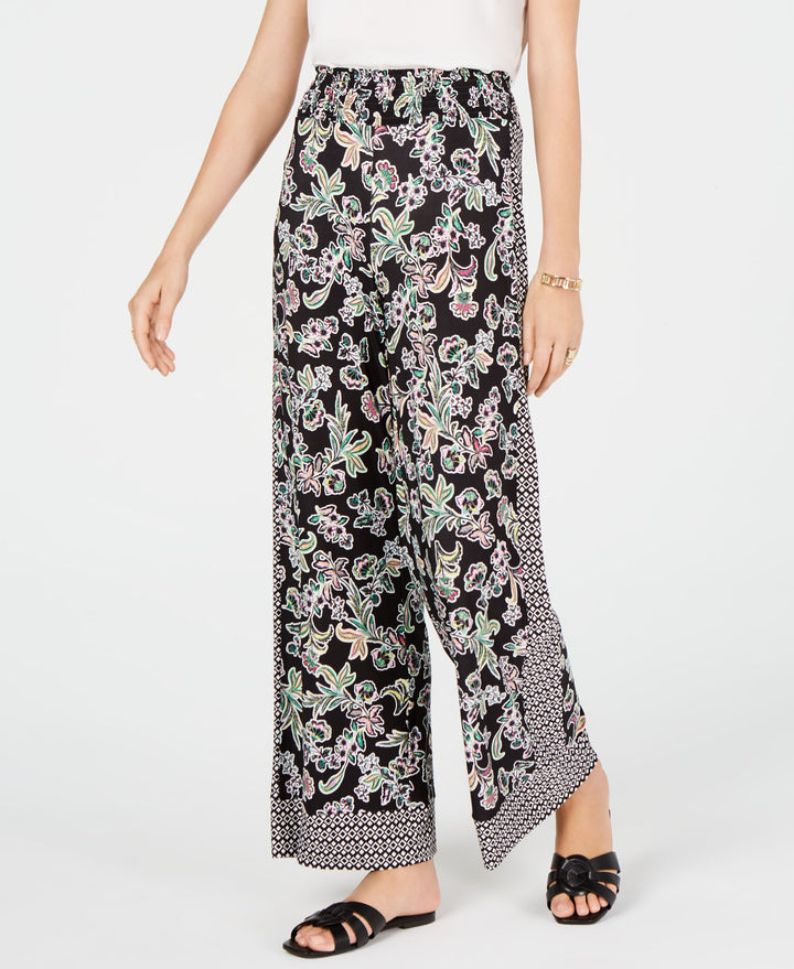 INC Floral Wide-Leg Pants
