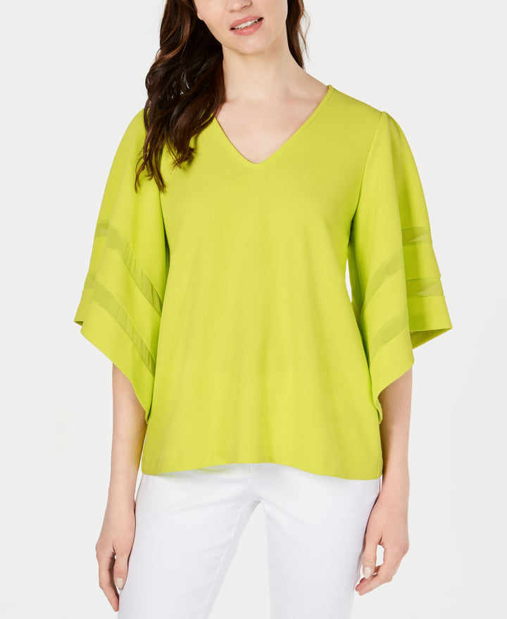 Inset-Sleeve Top