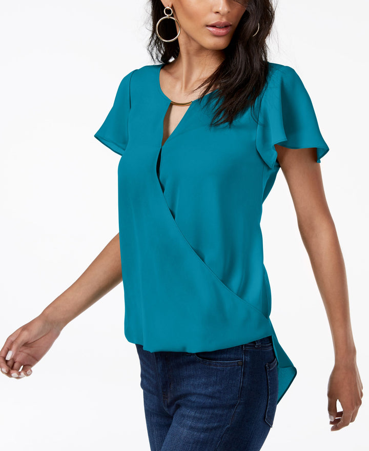 High Low Hardware Detail Top