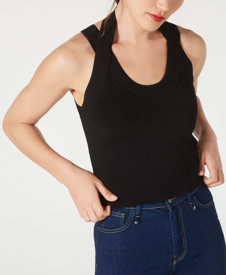 Cropped Sweater Tank