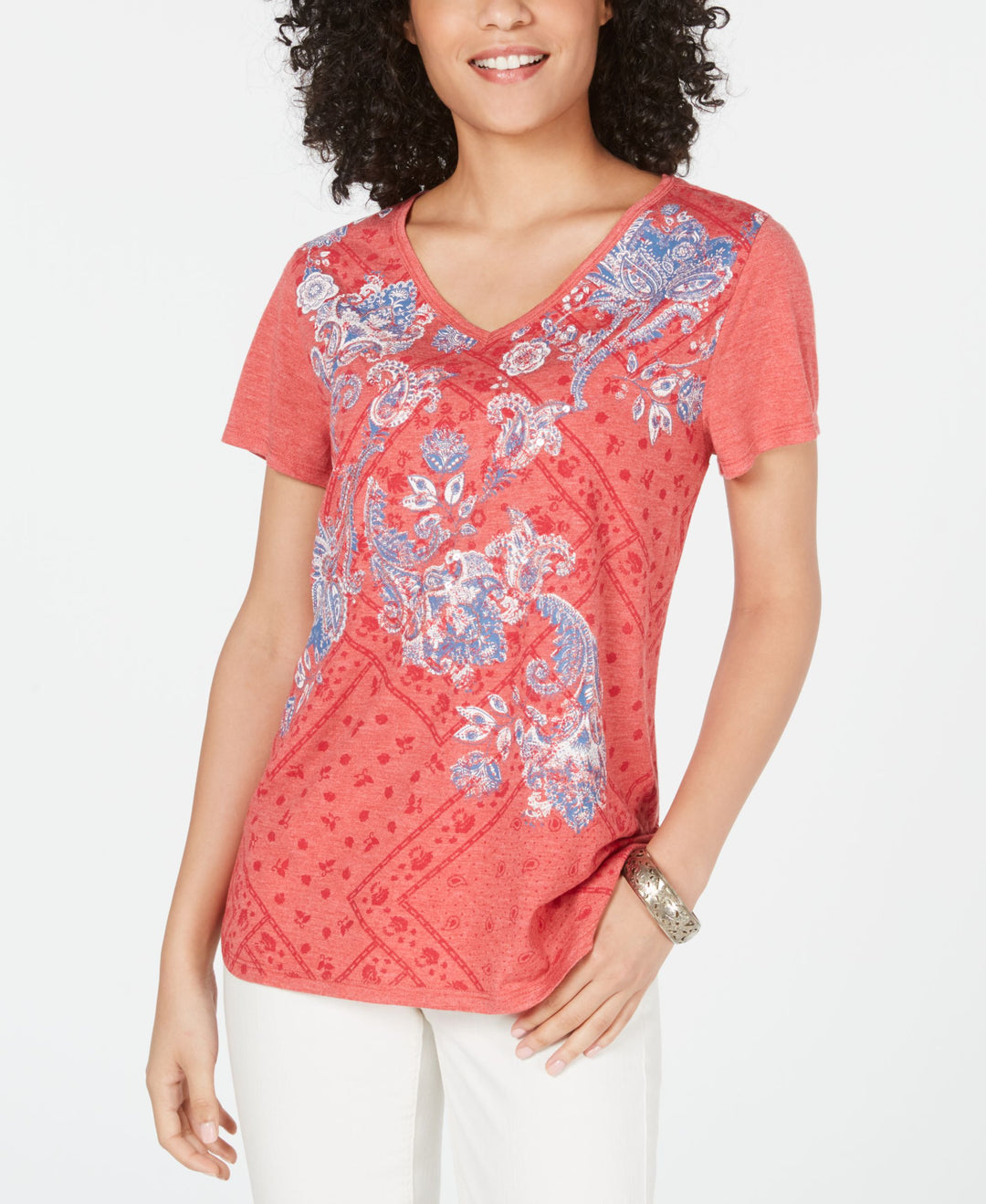 Petite Graphic-Print T-Shirt