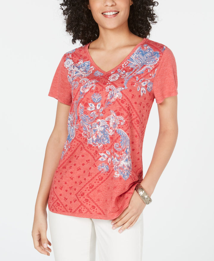 Petite Graphic-Print T-Shirt