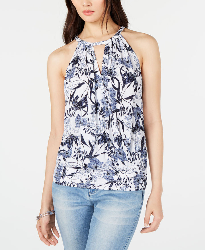 Printed Halter Top
