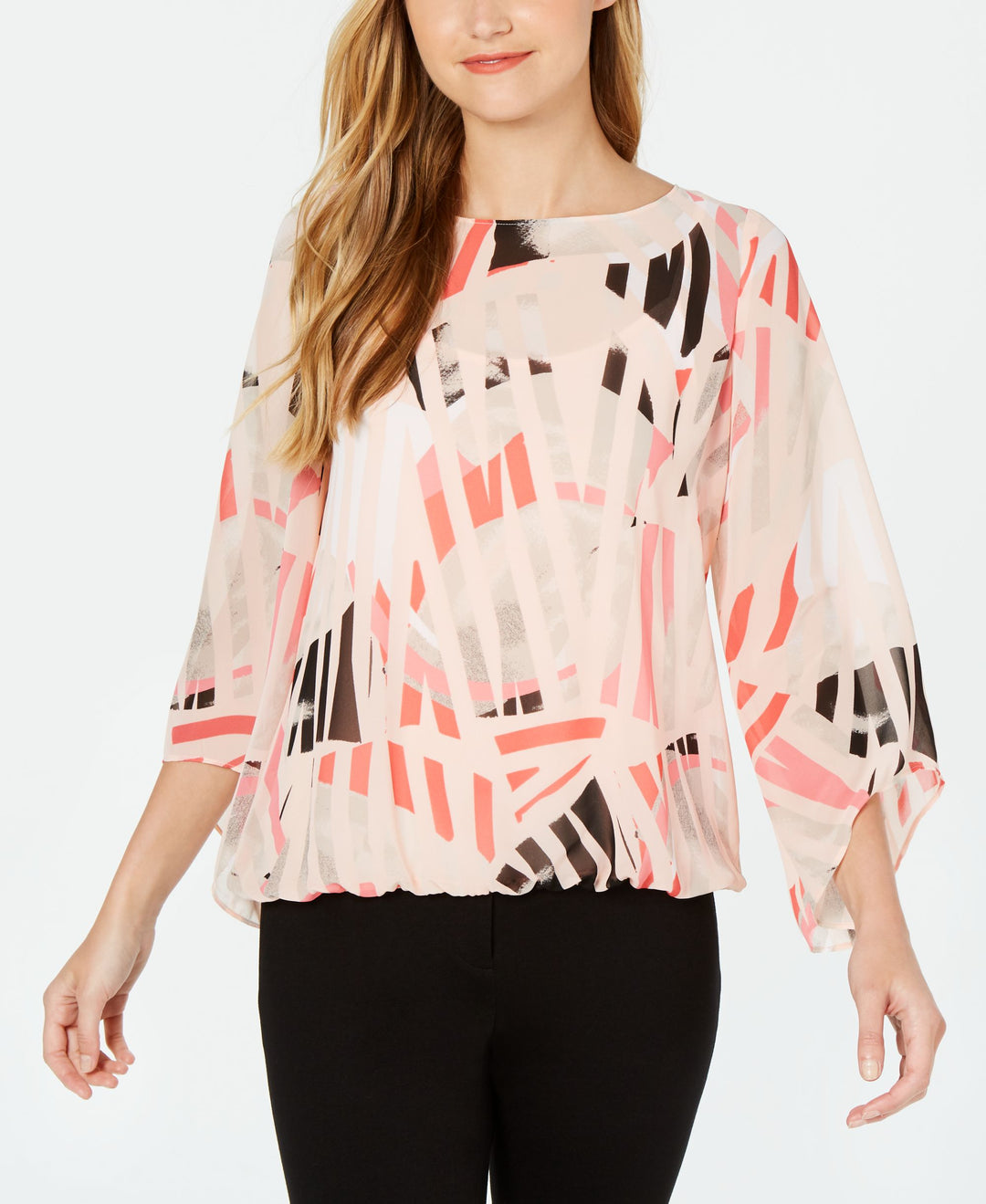 Printed Bubble Top