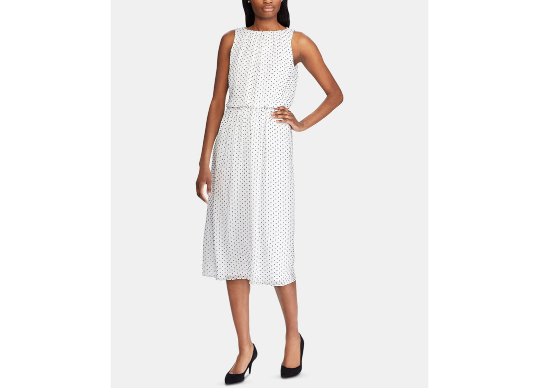 American Living Polka Dot Print Day Dress