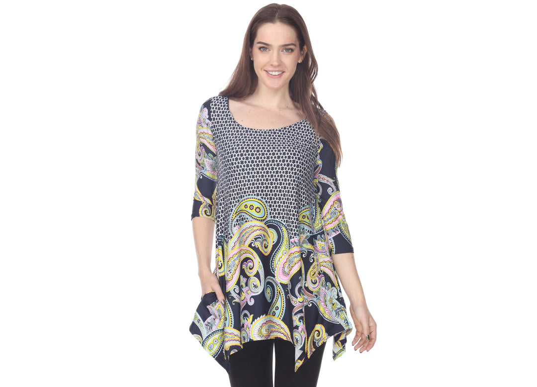 White Mark White Mark Womens Teagan Tunic