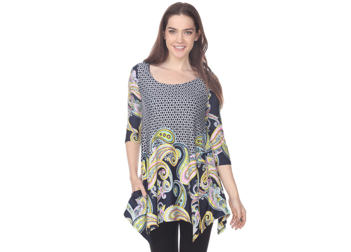 White Mark White Mark Womens Teagan Tunic