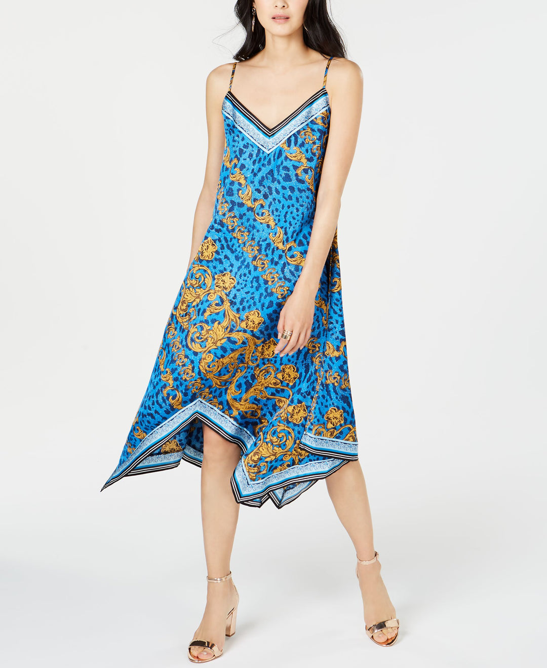 Petite Handkerchief Hem Dress