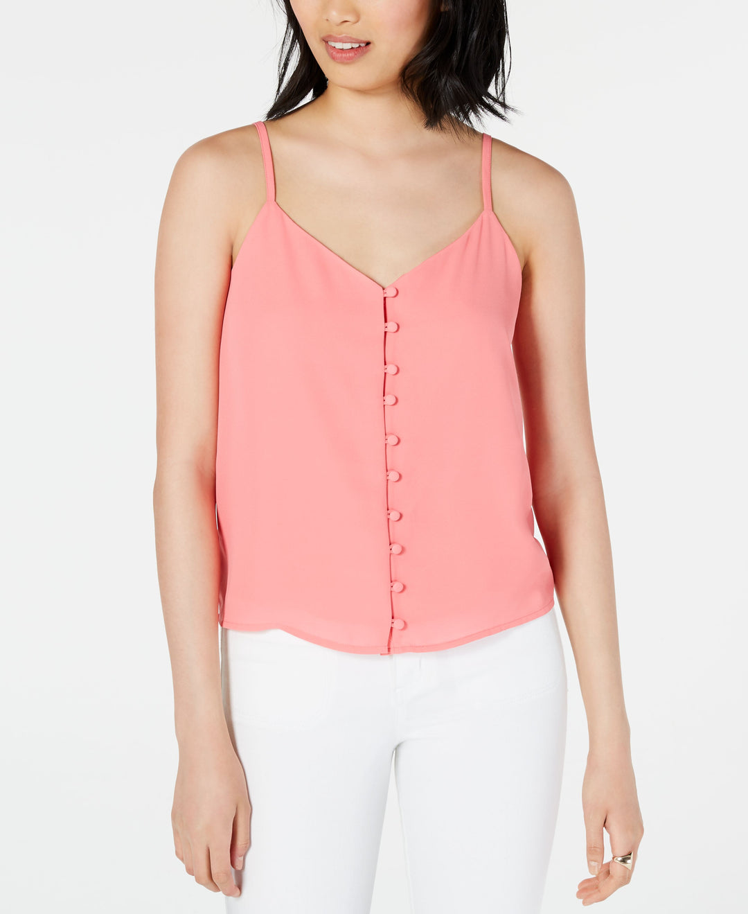 Maison Jules Button Front Camisole