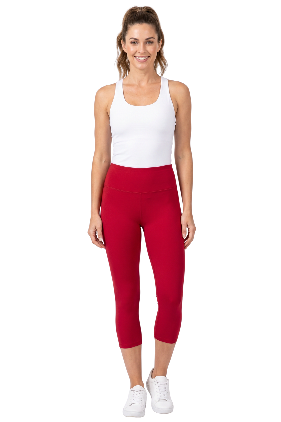 Buttery Smooth Basic Solid High Waisted Capris - 3 Inch - New Mix