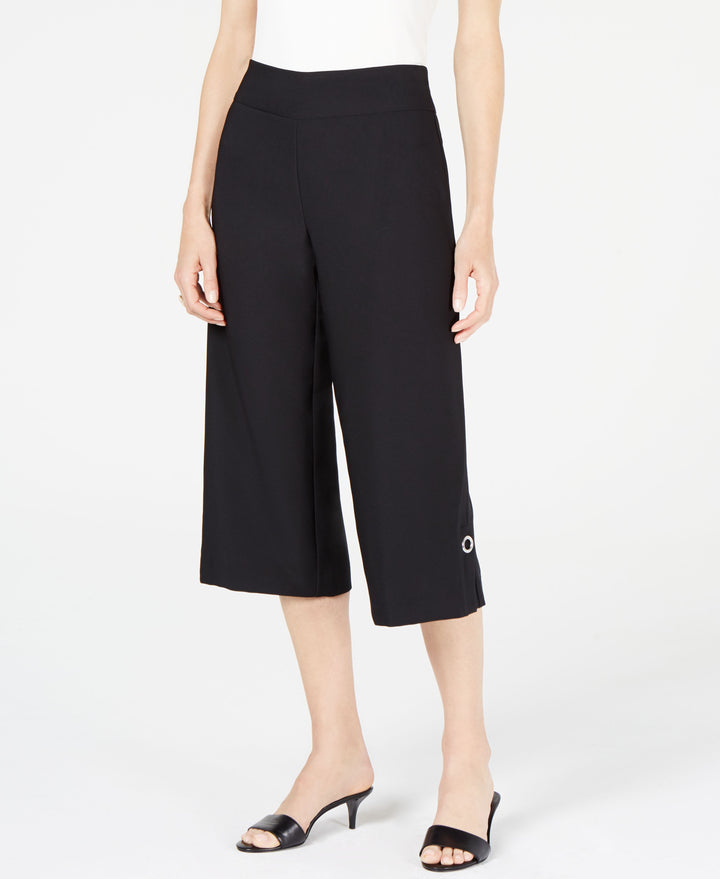 JM Collection Wide Leg Capri