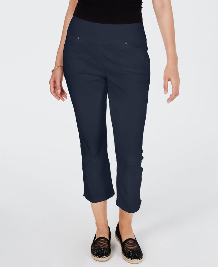 INC Curvy Pull-On Skinny Cropped Pants