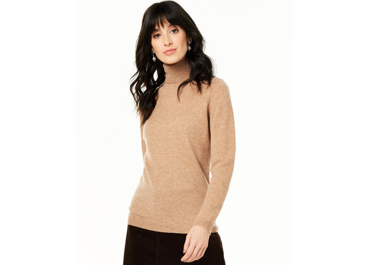 Women's 100% Cashmere Turtleneck Sweater