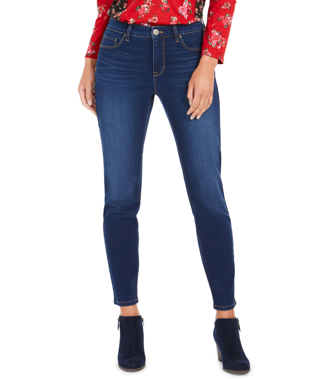 Petite Curvy-Fit Skinny Jeans