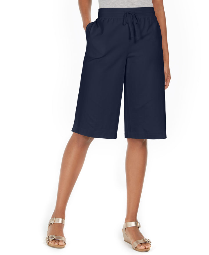 Petite Knit Skimmer Shorts