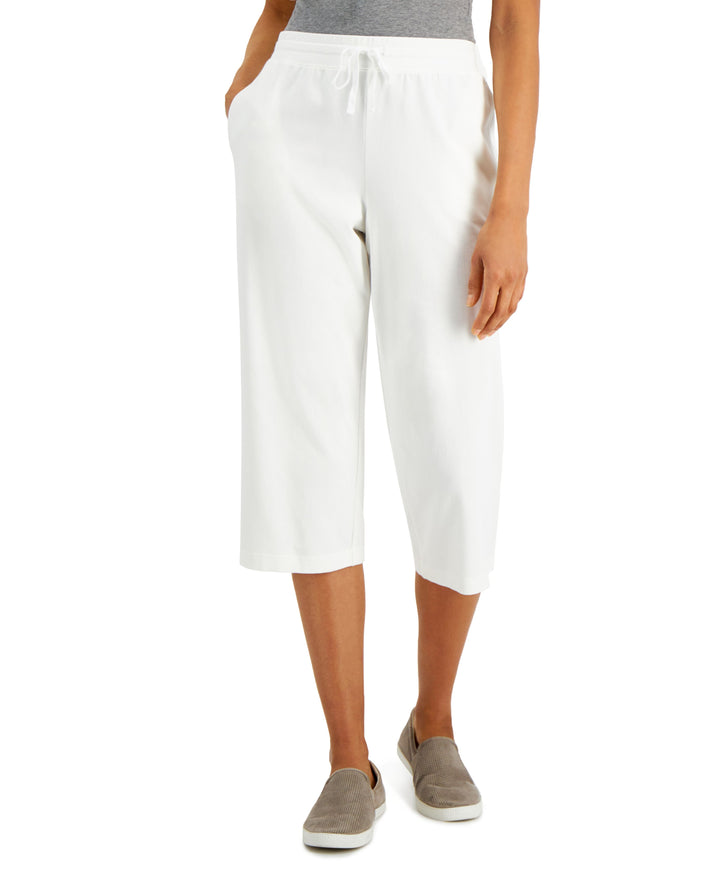 Knit Capri Pull on Pants