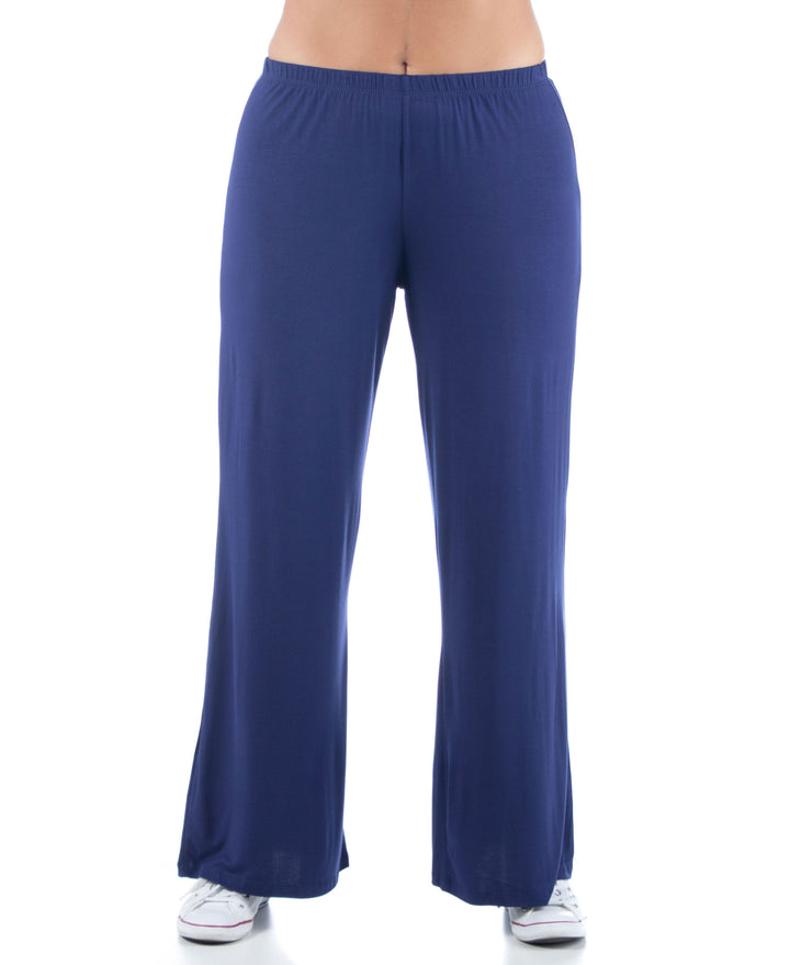 Womens Plus Size Comfortable Palazzo Lounge Pants