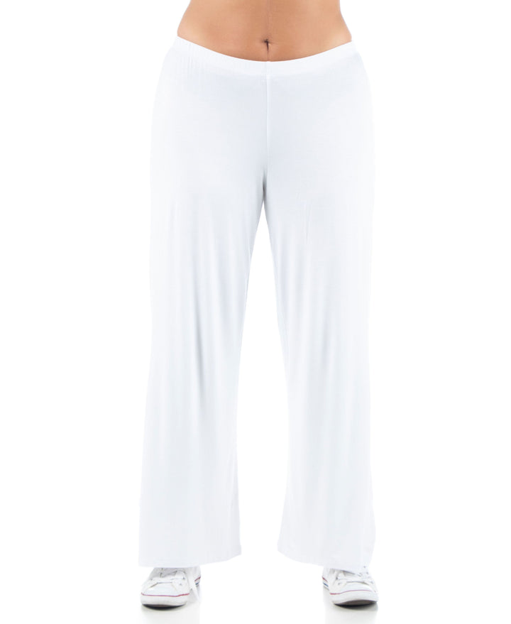 Womens Plus Size Comfortable Palazzo Lounge Pants