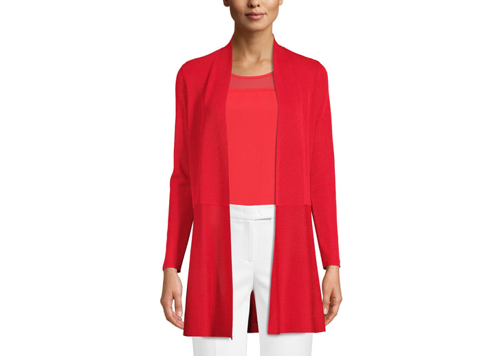 Anne Klein Petite Monterey Open Front Cardigan