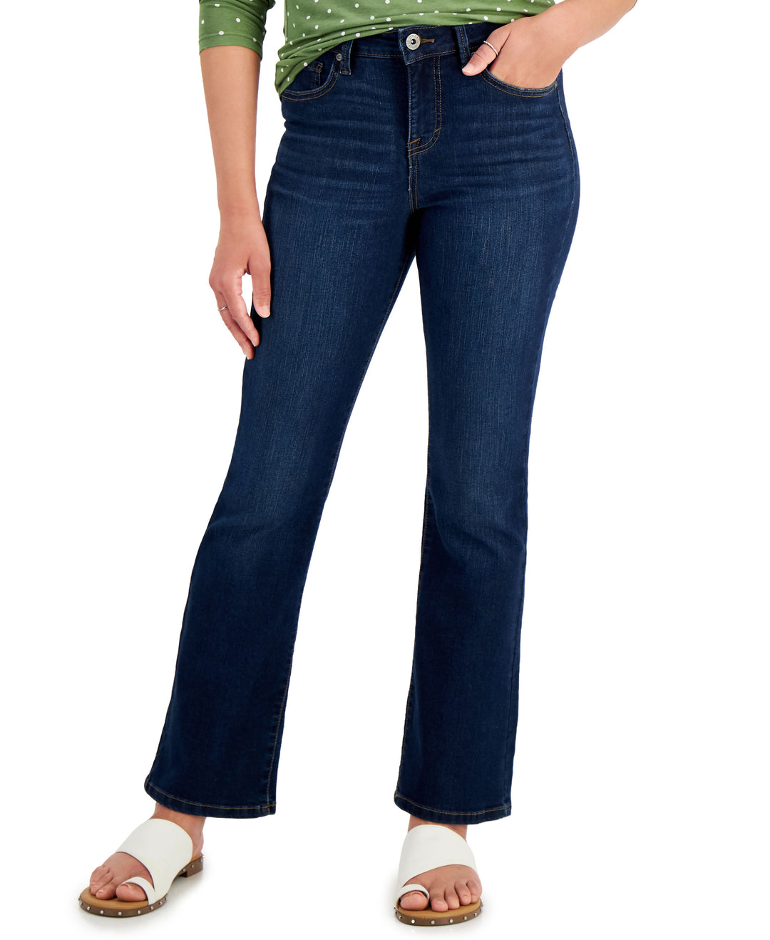 Style & Co High Rise Bootcut Jeans