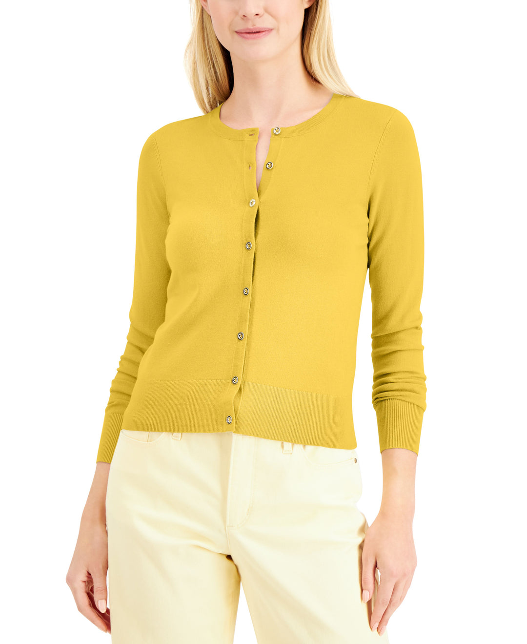 Charter Club Button Cardigan