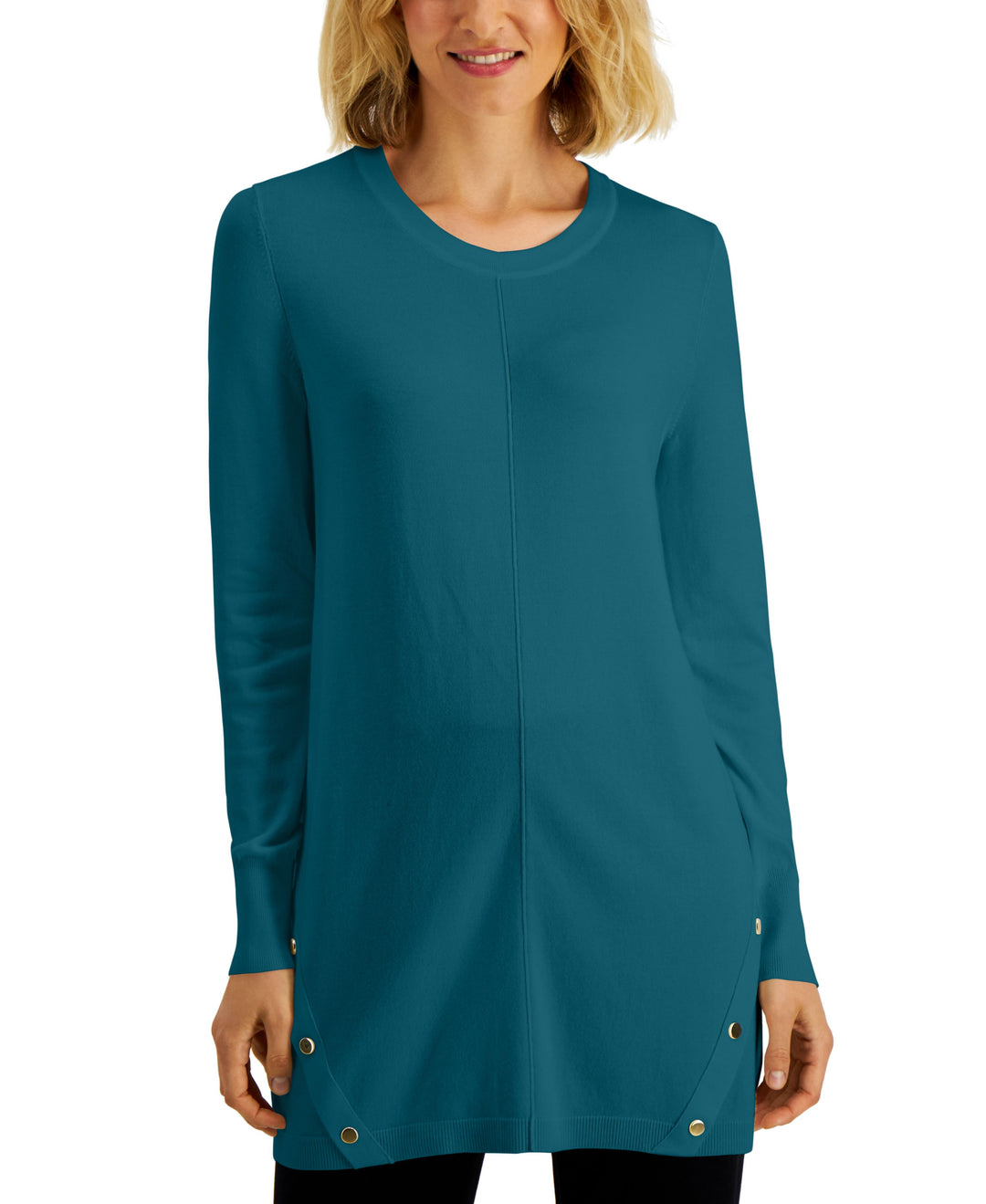 JM Collection Tunic Sweater