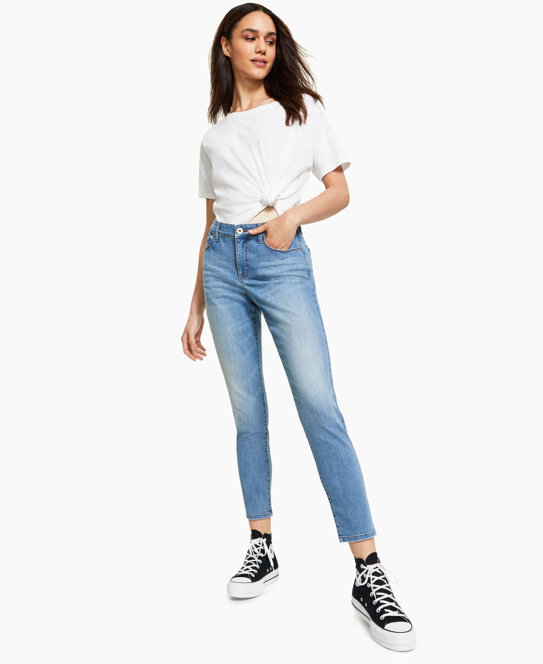 Style & Co Curvy Fit Skinny Jeans