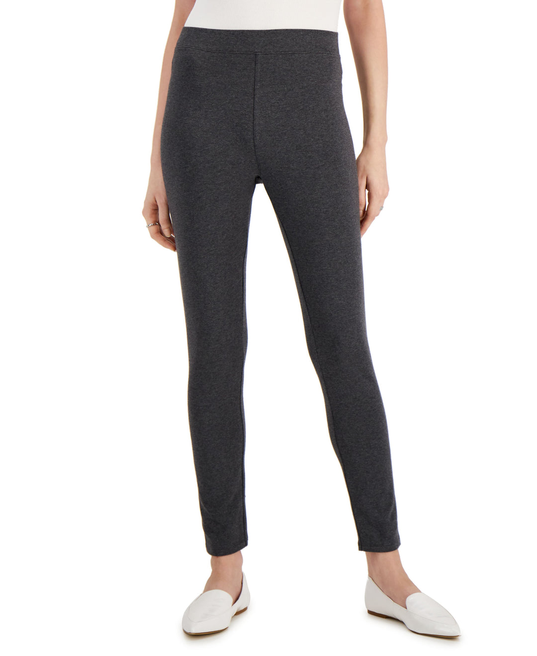 Karen Scott Two Pack Cotton Leggings