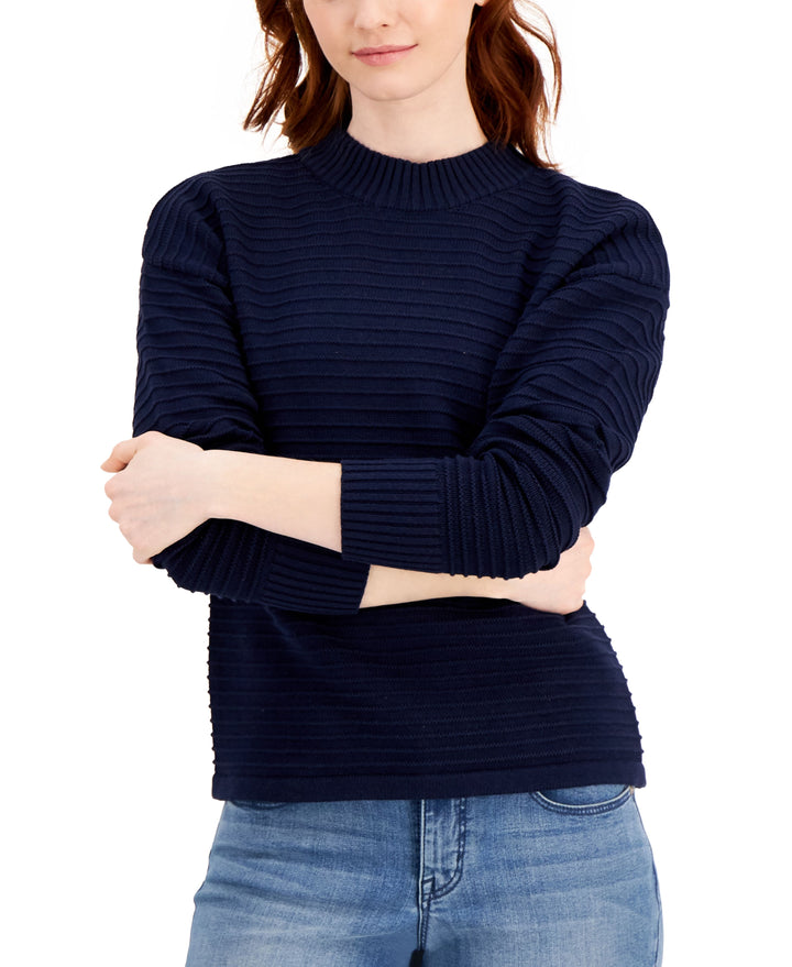 Style & Co Cotton Ottoman Sweater