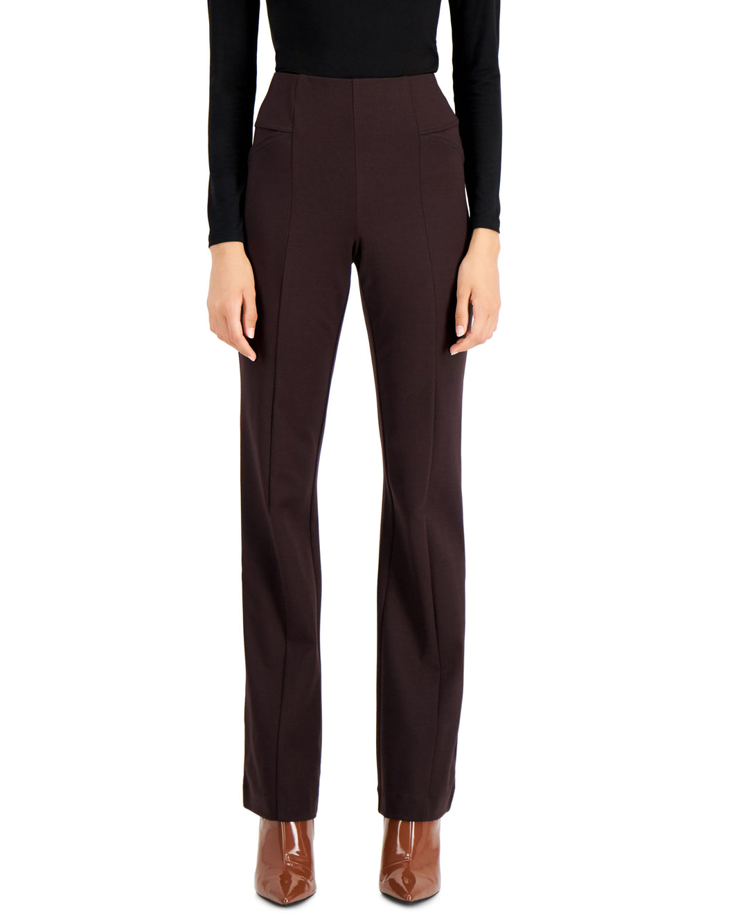 INC International Concepts Ponte Knit Bootcut Pants