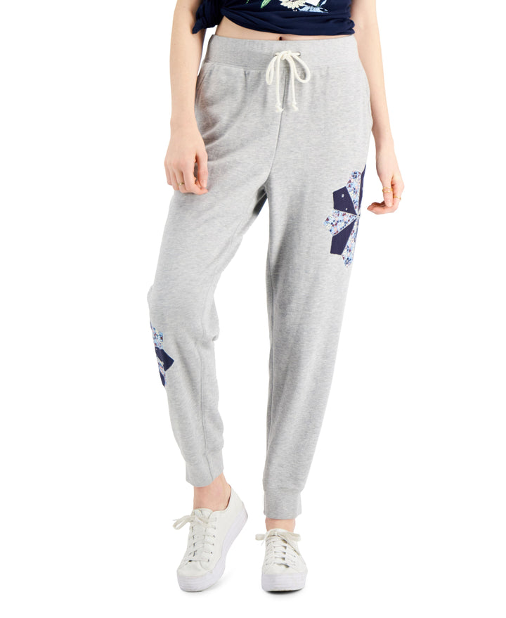 Style & Co Patchwork Jogger Sweatpants