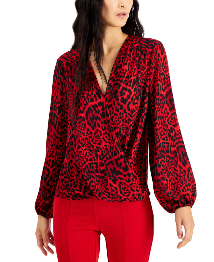 INC International Concepts Surplice Top