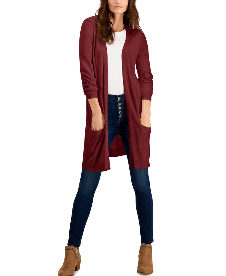 Style & Co Open Front Cardigan