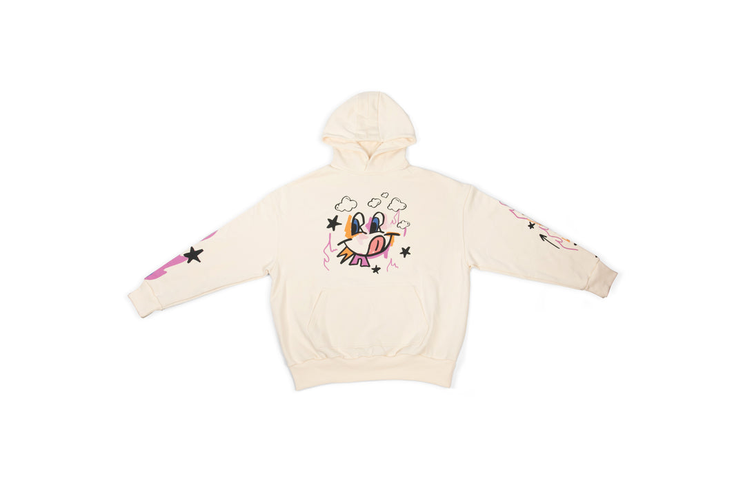 Dreamer Hoodie 540 GSM Oversized Luxury | Quad-Panel Hood & Ego-Dissolving Quote